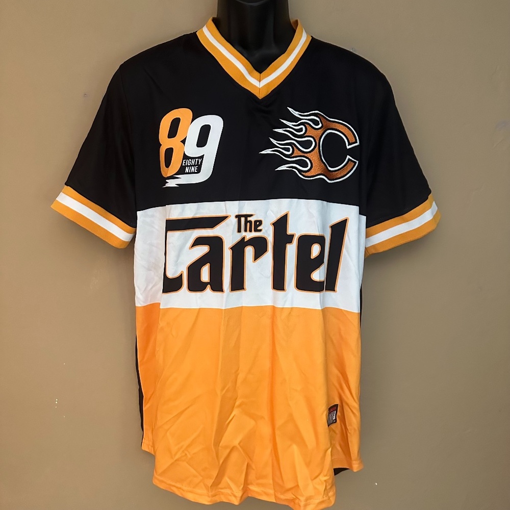Imperious The Cartel Embroidered Jersey Large Gently worn 100% polyester